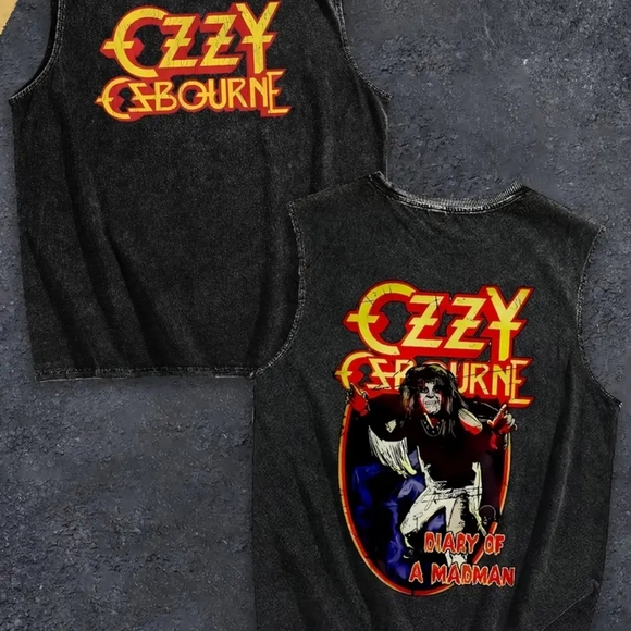 Ozzy Osbourne Other - Ozzy Osbourne Diary Of A Mad Man Muscle Tee